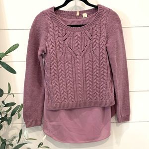 Moth Cable Knit Sweater